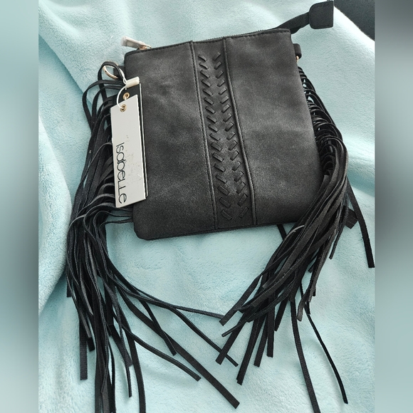 Isabelle Handbags - NWT Isabelle Fringe Crossbody Bag